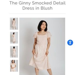 Blush dress